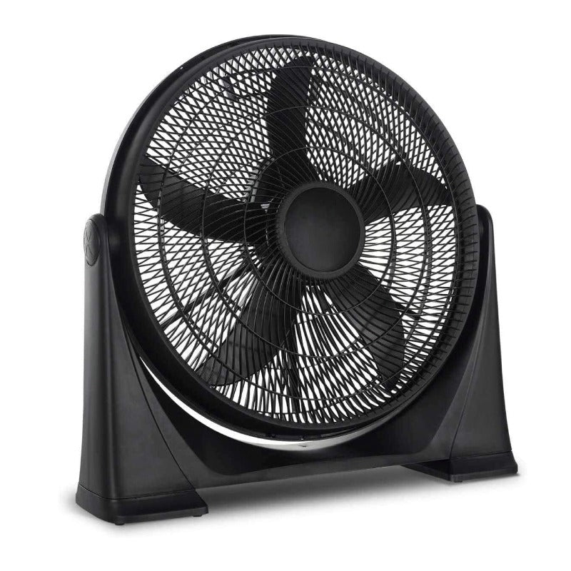 20" Inch High Velocity Floor Fan Black