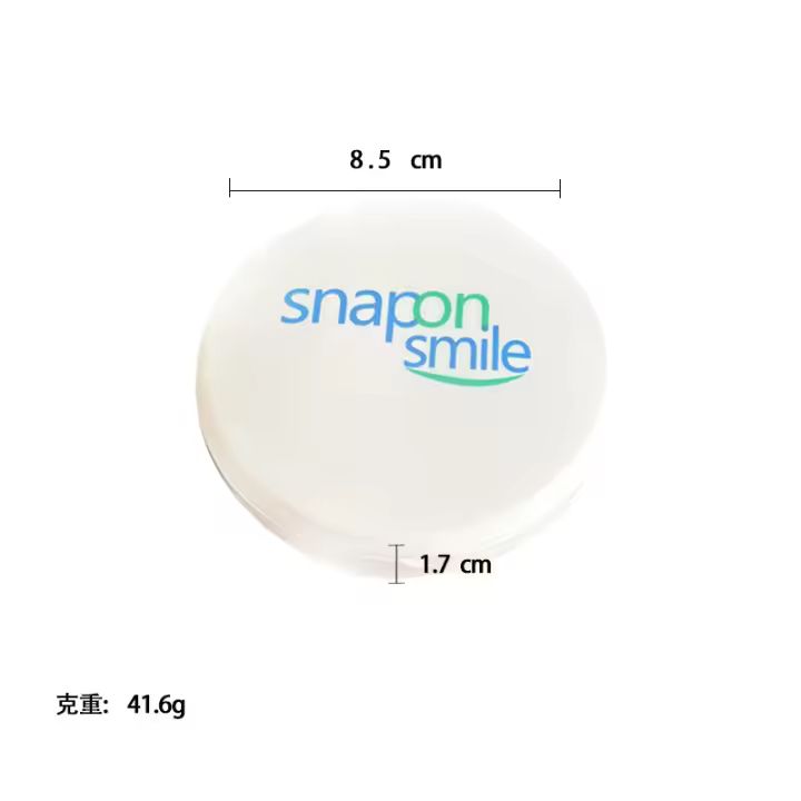 Smile Snap On False Teeth Upper Lower Dental Veneers Dentures Tooth Cover Set