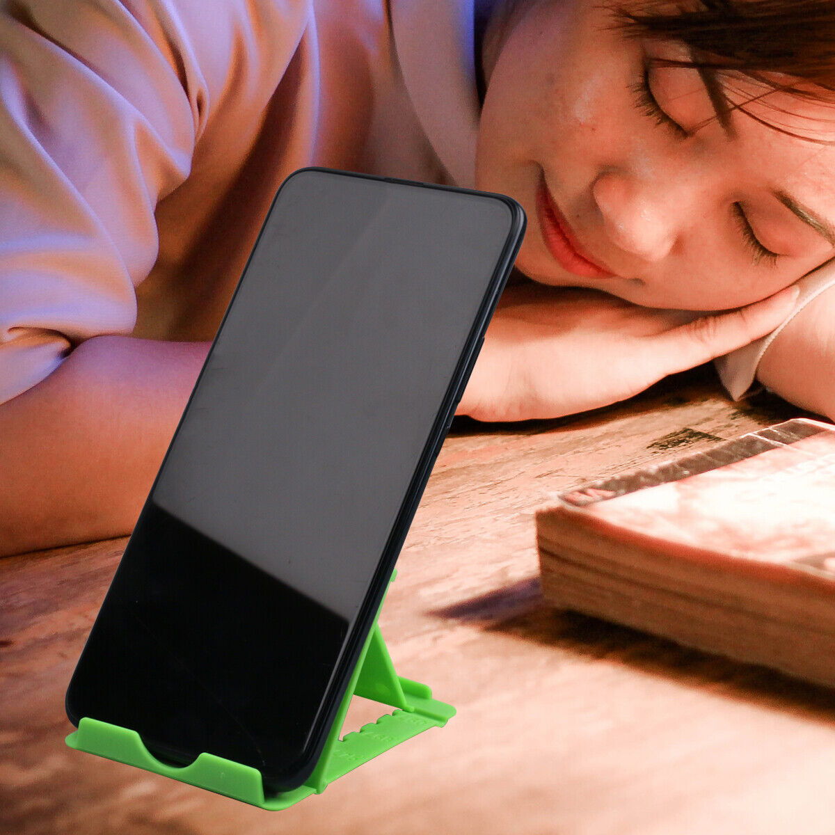 Universal Desk Stand Mobile Phone Tablet Holder Adjustable Foldable Portable