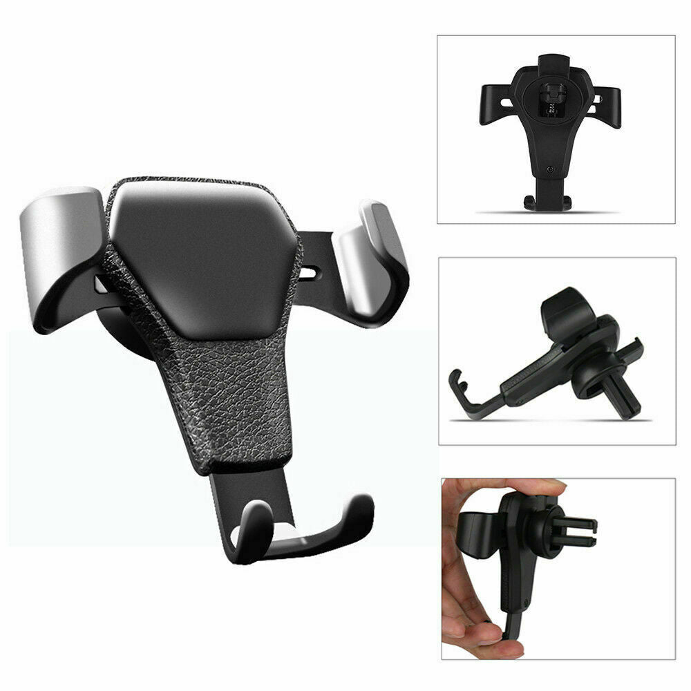 Universal Mobile Car Phone Holder Air Vent Gravity Design Mount Cradle Stand