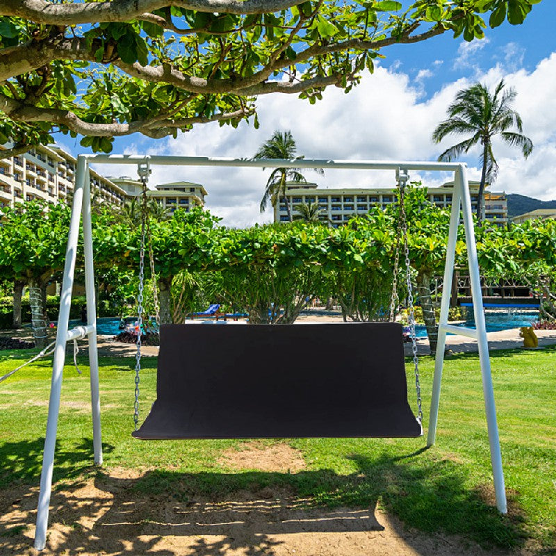 Replacement Part For Swing Seat Cover Garden Swinging Bench/Hammock  Black